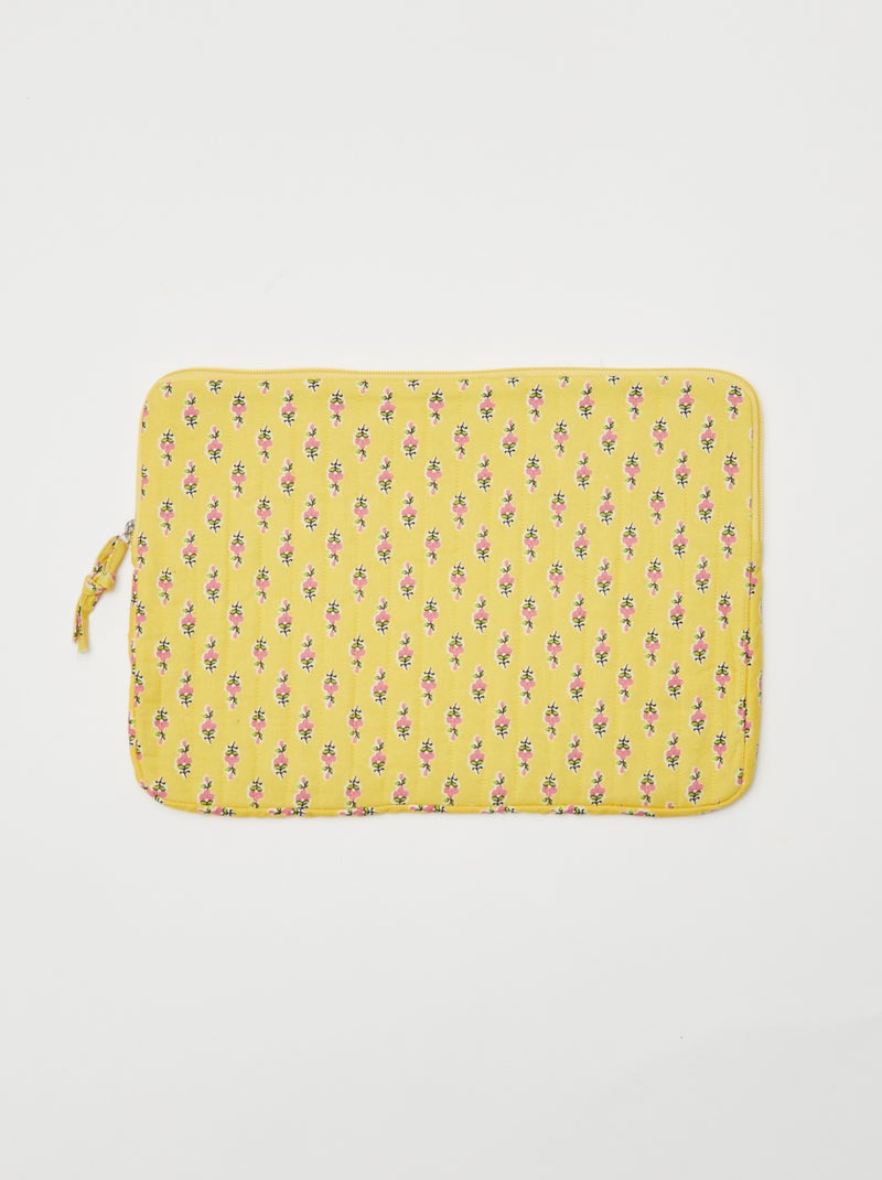 Laptop- of tablethoes - 15 inch - Kiabi Home GEEL - Kiabi