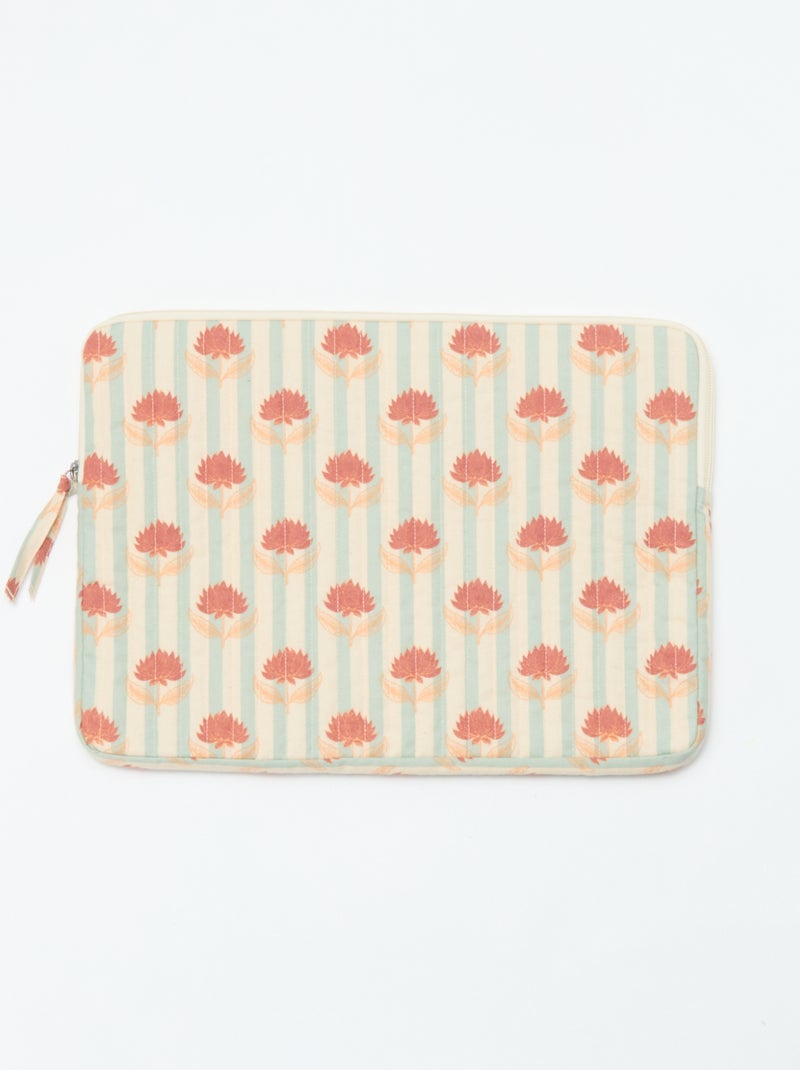 Laptophoes (36x25 cm) - Kiabi Home Blauw - Kiabi