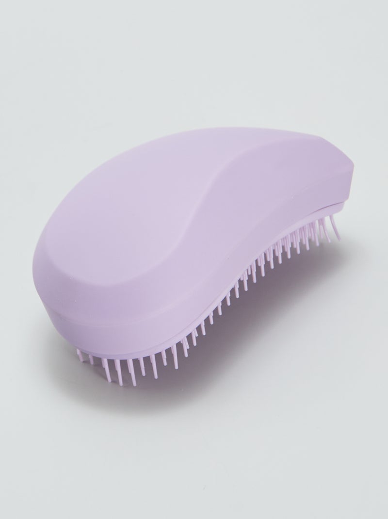 Large brosse à cheveux sans manche Violet - Kiabi