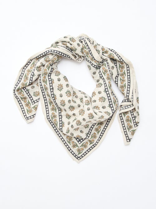 Large foulard imprimé - Kiabi
