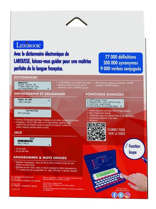 Larousse elektronisch zakwoordenboek - Kiabi Larousse elektronisch zakwoordenboek - Kiabi