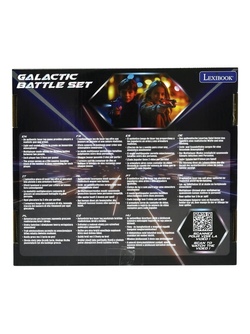 Laser tag infrarood interactief spel met 2 geweren en vesten - Kiabi Laser tag infrarood interactief spel met 2 geweren en vesten - Kiabi