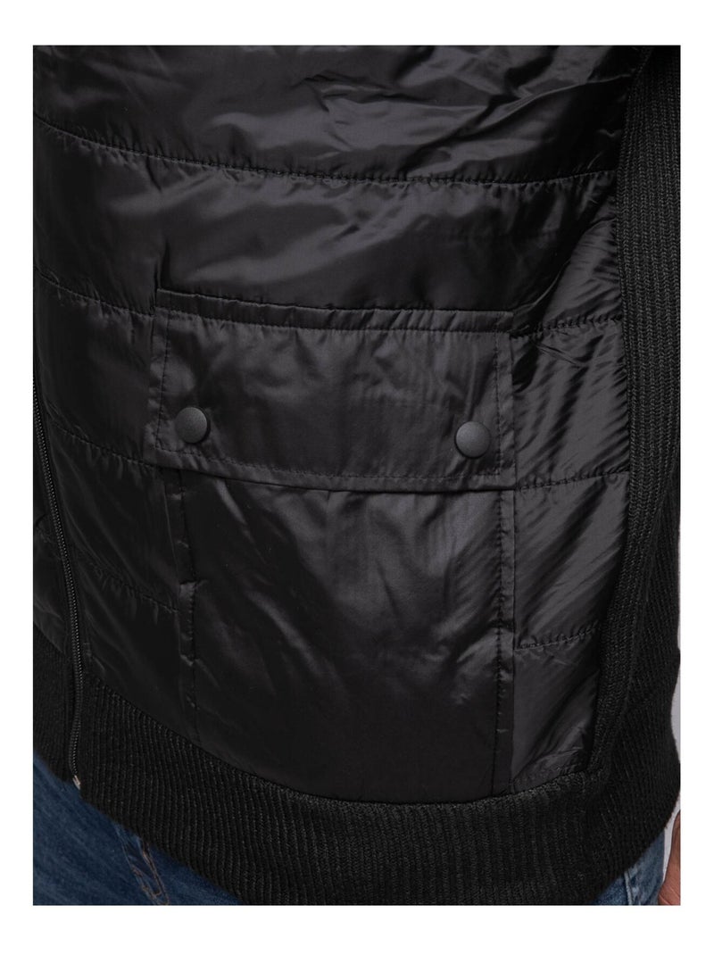 Latocol vest met ritssluiting Zwart - Kiabi