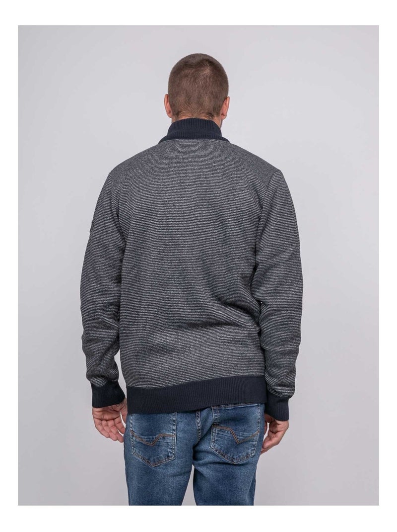 Latourix vest met ritssluiting Marineblauw - Kiabi