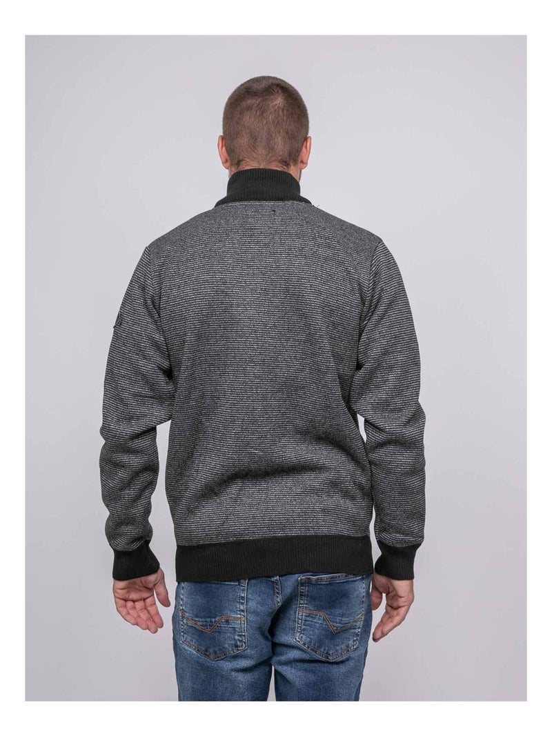 Latourix vest met ritssluiting Zwart - Kiabi