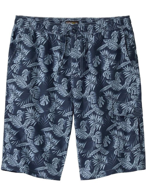 Le Bermuda Détente Cargo Hawaï  - ATLAS FOR MEN - Kiabi