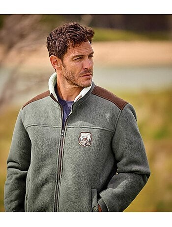 Le blouson polaire doublé sherpa - atlas for men