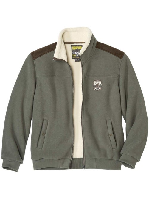 Le blouson polaire doublé sherpa - atlas for men - Kiabi Le blouson polaire doublé sherpa - atlas for men - Kiabi