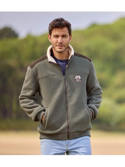 Le blouson polaire doublé sherpa - atlas for men - Kiabi Le blouson polaire doublé sherpa - atlas for men - Kiabi