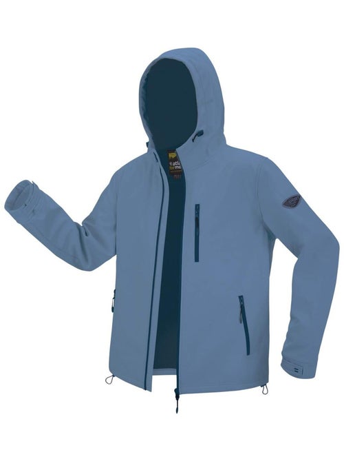 Le blouson softshell avec capuche - atlas for men - Kiabi Le blouson softshell avec capuche - atlas for men - Kiabi
