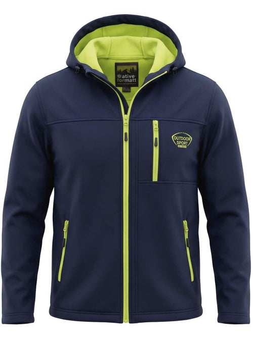 Le blouson softshell doublé micropolaire - atlas for men - Kiabi Le blouson softshell doublé micropolaire - atlas for men - Kiabi