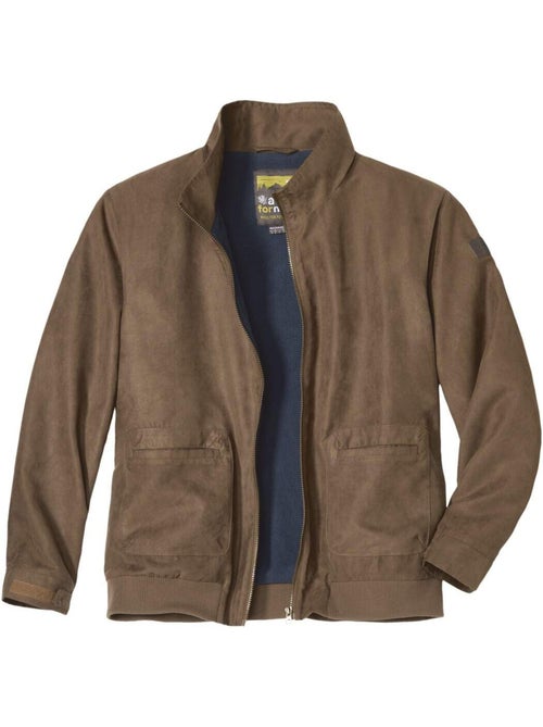 Le blouson suédine doublé polaire  - atlas for men - Kiabi
