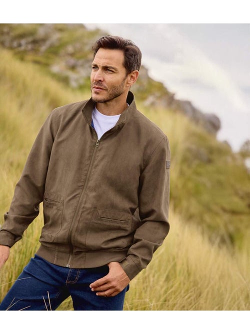 Le blouson suédine doublé polaire  - atlas for men - Kiabi