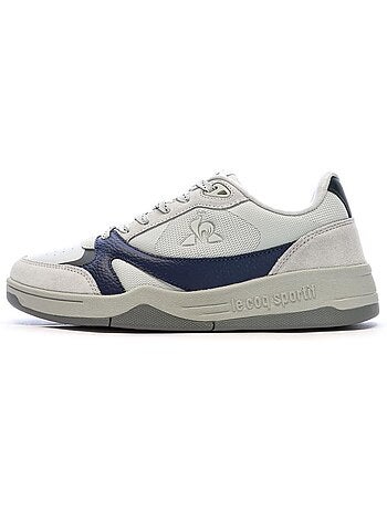 Le coq sportif 2410843 witte/blauwe heren sneakers