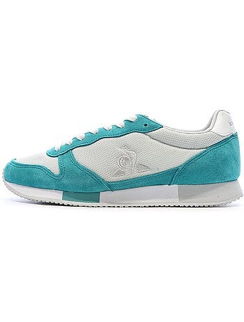 Le coq sportif alpha dames sneakers wit/turquoise