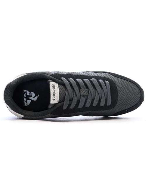Le Coq Sportif Astra Zwarte/Grijze Dames Sneakers - Kiabi Le Coq Sportif Astra Zwarte/Grijze Dames Sneakers - Kiabi