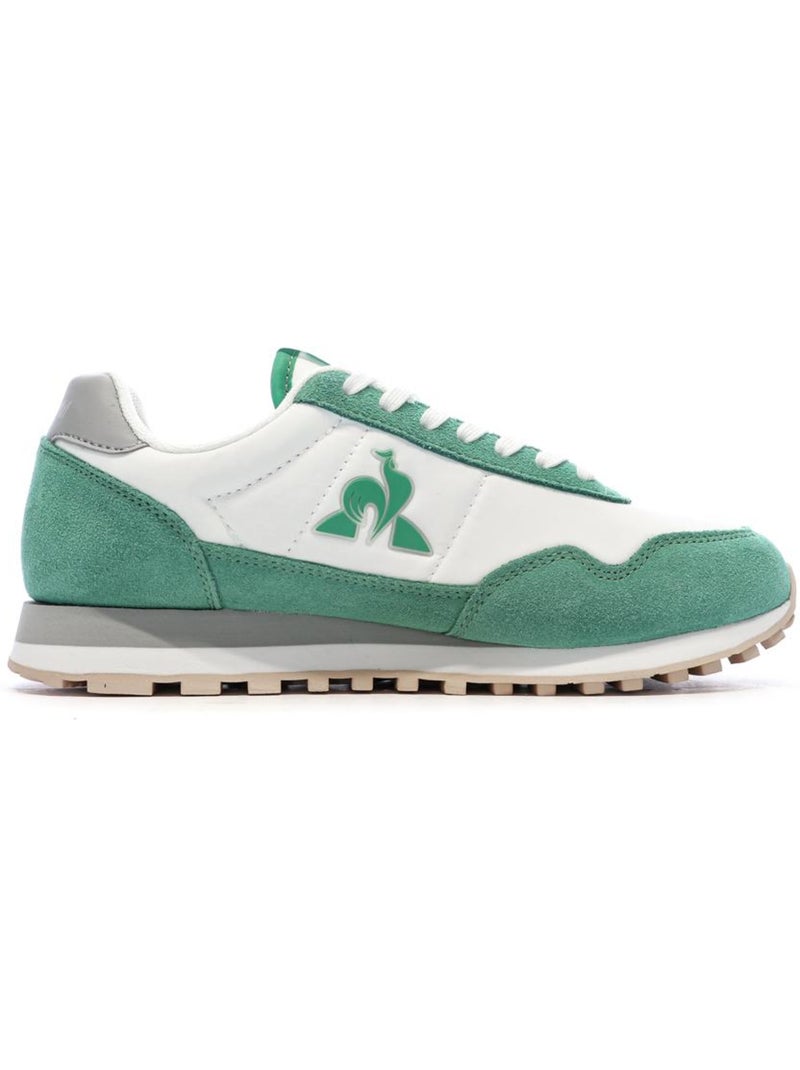 Le Coq Sportif Astra_2 W Optische Witte/Groene Dames Sneakers Groen - Kiabi