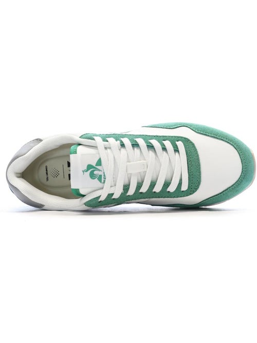 Le Coq Sportif Astra_2 W Optische Witte/Groene Dames Sneakers - Kiabi Le Coq Sportif Astra_2 W Optische Witte/Groene Dames Sneakers - Kiabi
