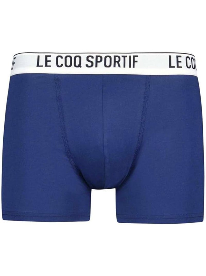 Le Coq Sportif Camuset Boxershorts Heren - 2-Pack Blauw Blauw - Kiabi