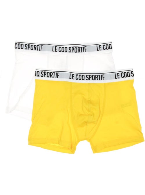 Le Coq Sportif Camuset Sport Boxershorts voor Heren - 2-pack Blauw/Wit - Kiabi Le Coq Sportif Camuset Sport Boxershorts voor Heren - 2-pack Blauw/Wit - Kiabi
