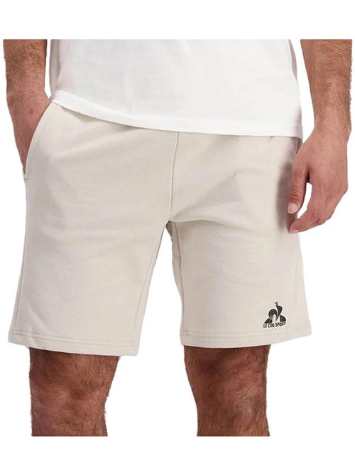 Le Coq Sportif Contemporain Beige Heren Short - Kiabi Le Coq Sportif Contemporain Beige Heren Short - Kiabi