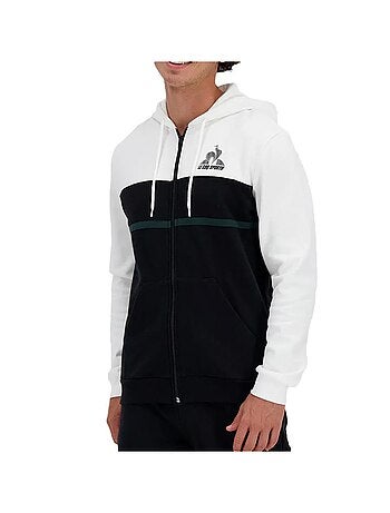 Le coq sportif contemporain hoody n°1 zwart/wit voor heren