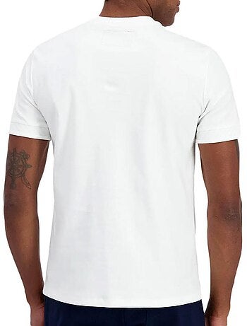 Le coq sportif coq d'or crème t-shirt voor heren