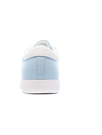 Le coq sportif court one blauwe dames sneakers