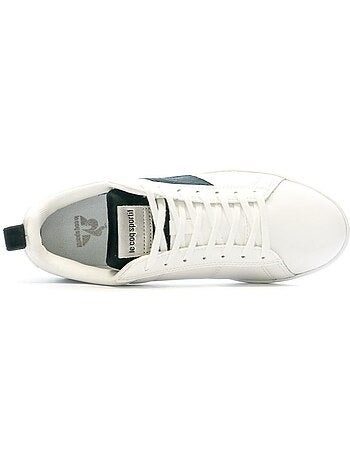 Le coq sportif courtclassic peach skin witte sneakers voor jongens