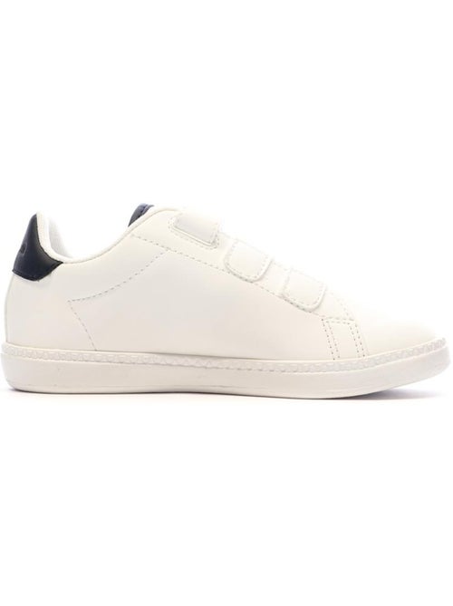 Le Coq Sportif Courtset Optical Witte Sneakers voor Jongens - Kiabi Le Coq Sportif Courtset Optical Witte Sneakers voor Jongens - Kiabi