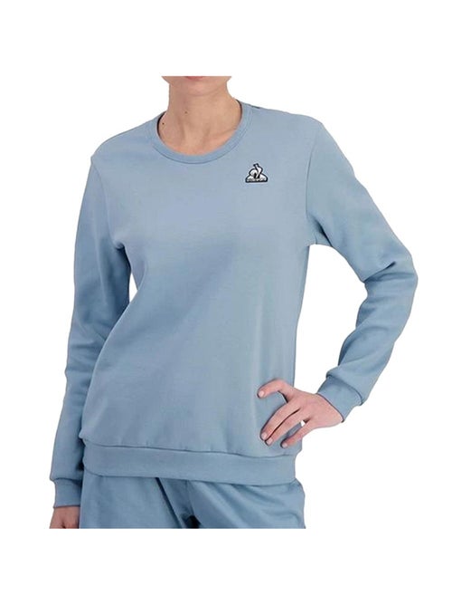 Le Coq Sportif Crew Sweatshirt Dames - Blauw - Kiabi Le Coq Sportif Crew Sweatshirt Dames - Blauw - Kiabi