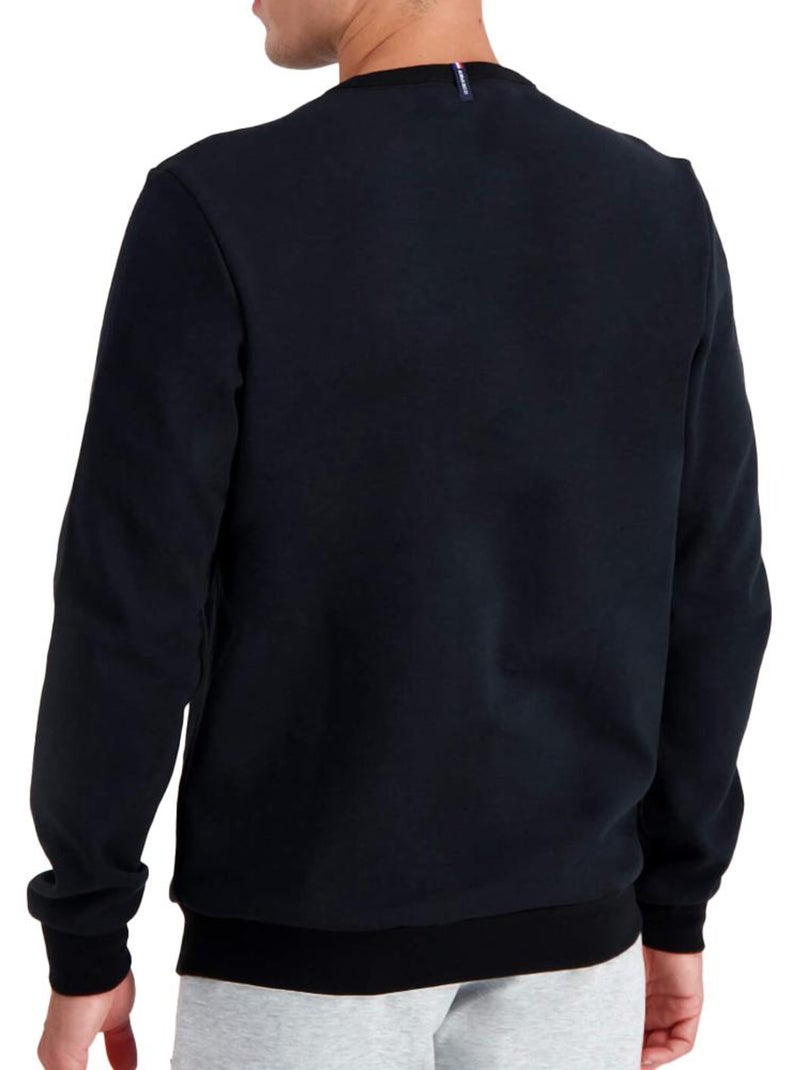 Le coq sportif crew sweatshirt zwart voor heren Zwart - Kiabi