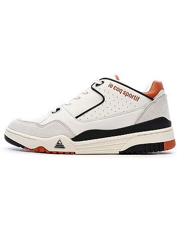 Le coq sportif dynactif t1000 heren sneakers wit/oranje