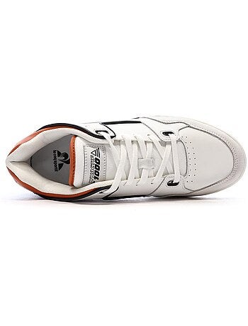Le coq sportif dynactif t1000 heren sneakers wit/oranje