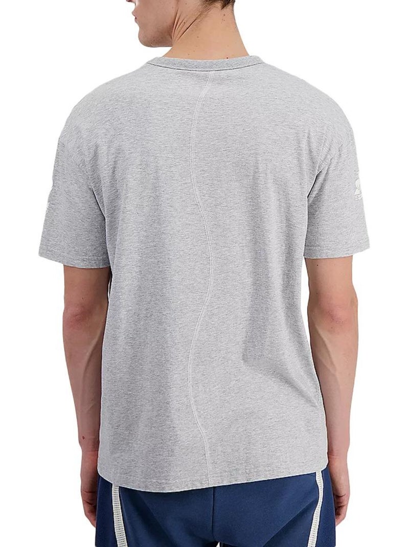 Le Coq Sportif Efro 24 Grijs T-shirt voor Heren Zilvergrijs - Kiabi