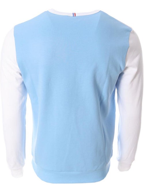 Le Coq Sportif Fanwear Heren Sweatshirt Wit/Blauw - Kiabi Le Coq Sportif Fanwear Heren Sweatshirt Wit/Blauw - Kiabi