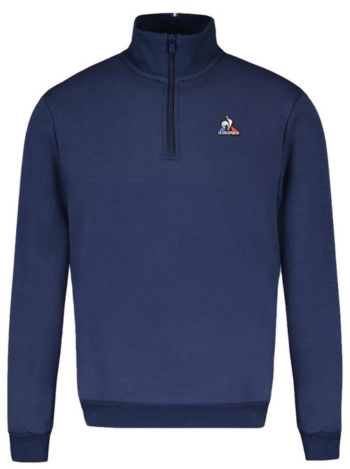 Le Coq Sportif Heren Halve Rits Sweatshirt Marineblauw - Kiabi Le Coq Sportif Heren Halve Rits Sweatshirt Marineblauw - Kiabi
