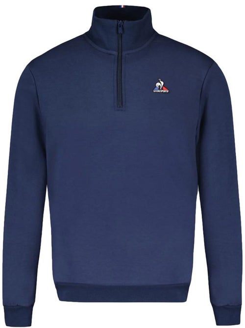 Le Coq Sportif Heren Halve Rits Sweatshirt Marineblauw - Kiabi Le Coq Sportif Heren Halve Rits Sweatshirt Marineblauw - Kiabi