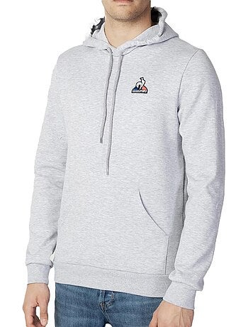 Le coq sportif heren hoodie grijs