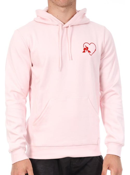 Le Coq Sportif Heren Hoodie Roze - Kiabi Le Coq Sportif Heren Hoodie Roze - Kiabi