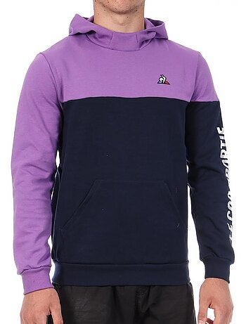 Le coq sportif heren hoodie violet