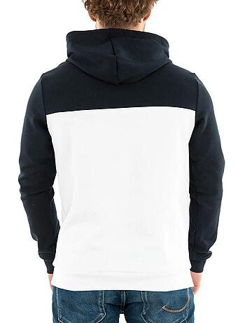 Le coq sportif heritage heren sweatshirt wit/marine - comfortabele trui