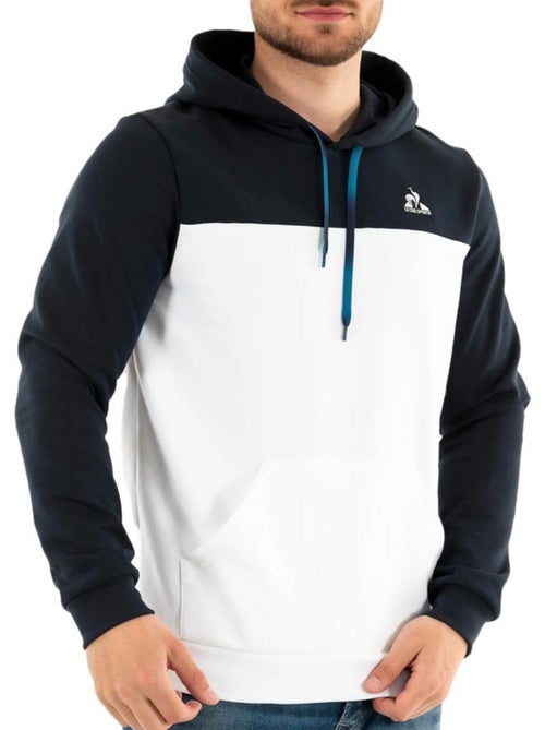 Le Coq Sportif Heritage Heren Sweatshirt Wit/Marine - Comfortabele Trui - Kiabi Le Coq Sportif Heritage Heren Sweatshirt Wit/Marine - Comfortabele Trui - Kiabi
