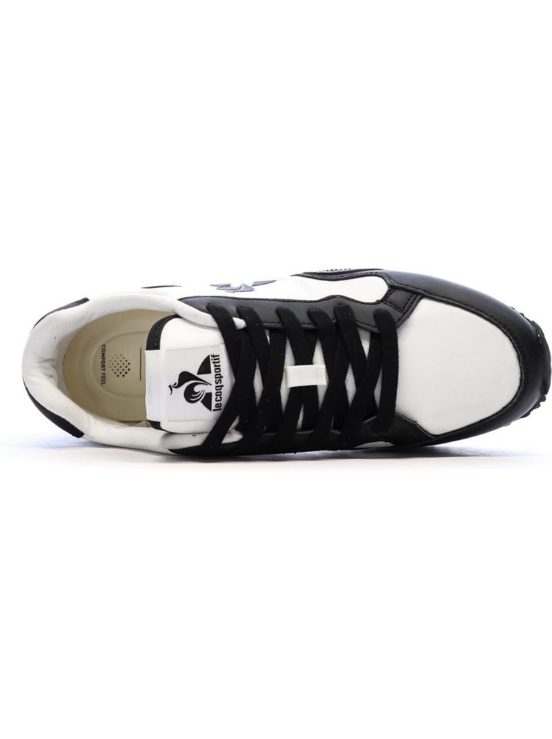 Le Coq Sportif Jet Star 2 Heren Sneakers Zwart/Wit Zwart - Kiabi