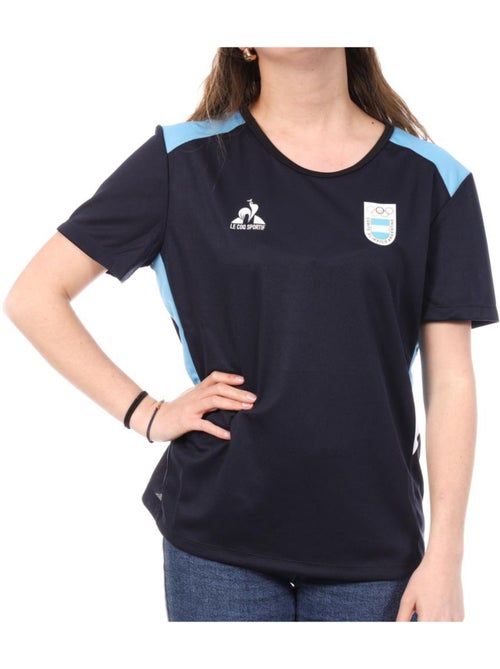 Le Coq Sportif JO 2024 Dames T-shirt Marine Argentinië - Kiabi Le Coq Sportif JO 2024 Dames T-shirt Marine Argentinië - Kiabi