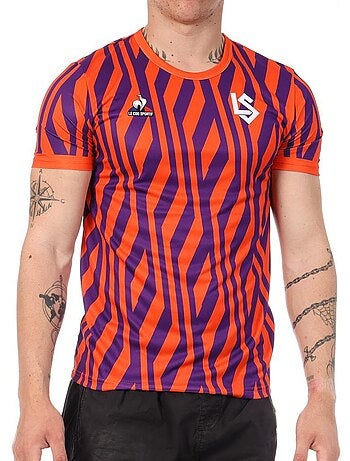 Le coq sportif lausanne trainingsshirt oranje voor heren