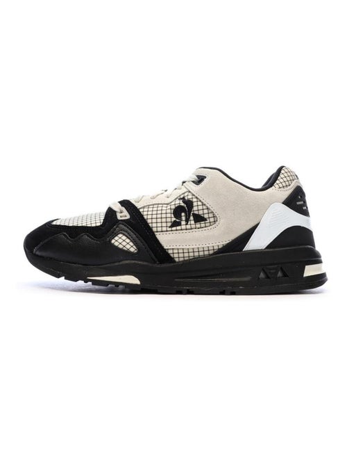 Le Coq Sportif LCS R1000 Ripstop Heren Sneakers Zwart/Beige - Kiabi Le Coq Sportif LCS R1000 Ripstop Heren Sneakers Zwart/Beige - Kiabi