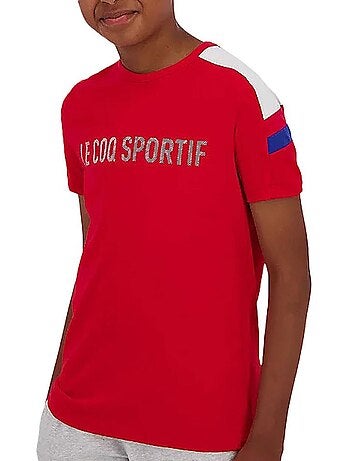Le coq sportif mini jongens t-shirt rood
