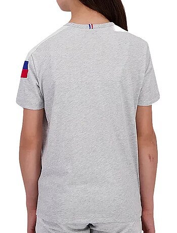 Le coq sportif n°1 chiné grijs t-shirt voor meisjes