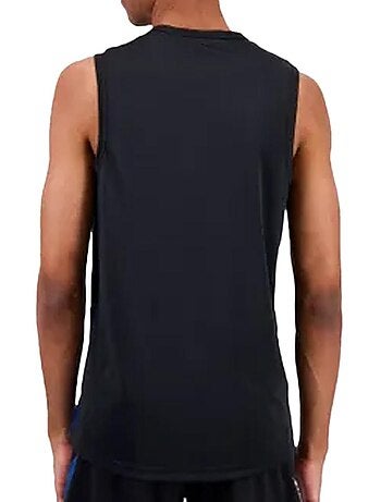 Le coq sportif n°1 zwart heren mouwloos t-shirt